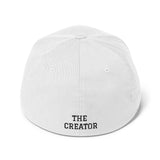 THE CREATOR Wht Structured Twill Cap