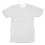 Crossprint T WHT - KingdomLifeClothingCo