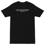 TRUST PROV 3:5-6 HEAVYWEIGHT T BLK