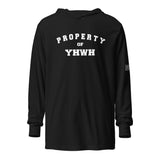 P.O.Y  Hooded long-sleeve tee