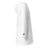 Y SIGNATURE Performance Hooded long-sleeve tee (wht)