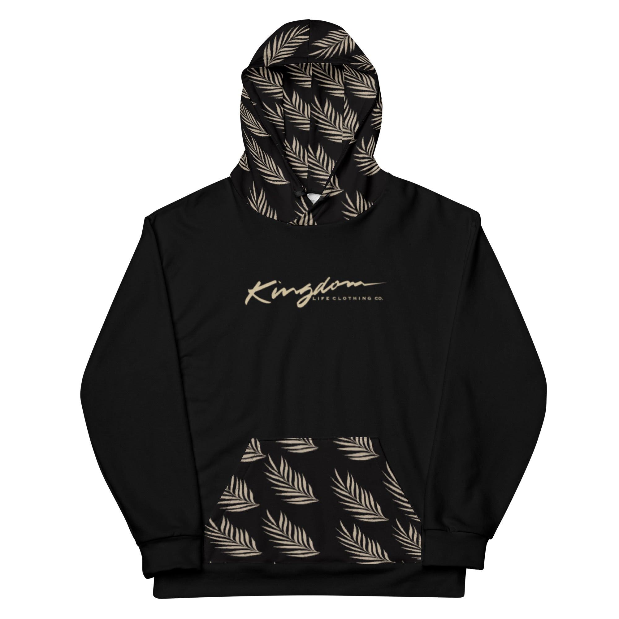 Peace Treaty Hoodie blk/tn - KingdomLifeClothingCo