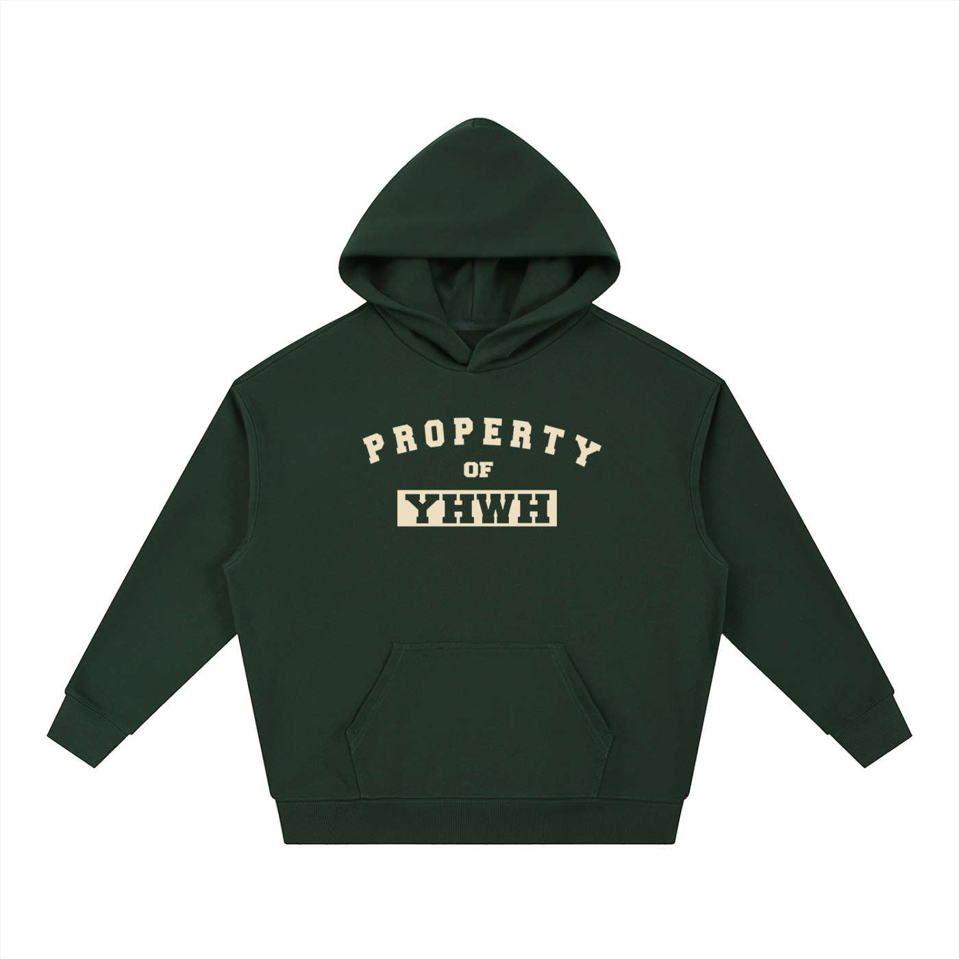 P.O.Y  Boxy Heavyweight Drop-Shoulder Hoodie