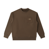3XIII Heavyweight Patch Pocket Crewneck Sweatshirt