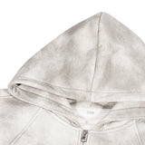 P.O.Y '26 Washed Zip-Up Fleece Hoodie
