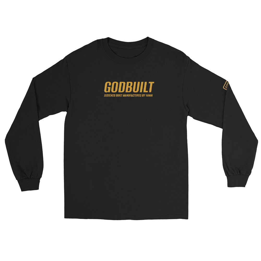 GODBUILT BLK Long Sleeve TShirt