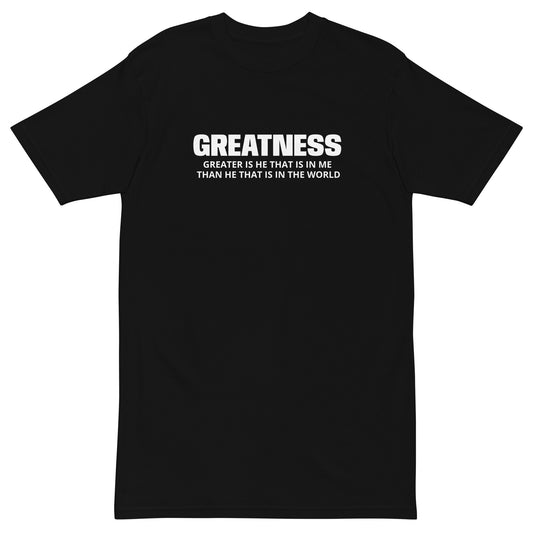 GREATNESS premium heavyweight tee