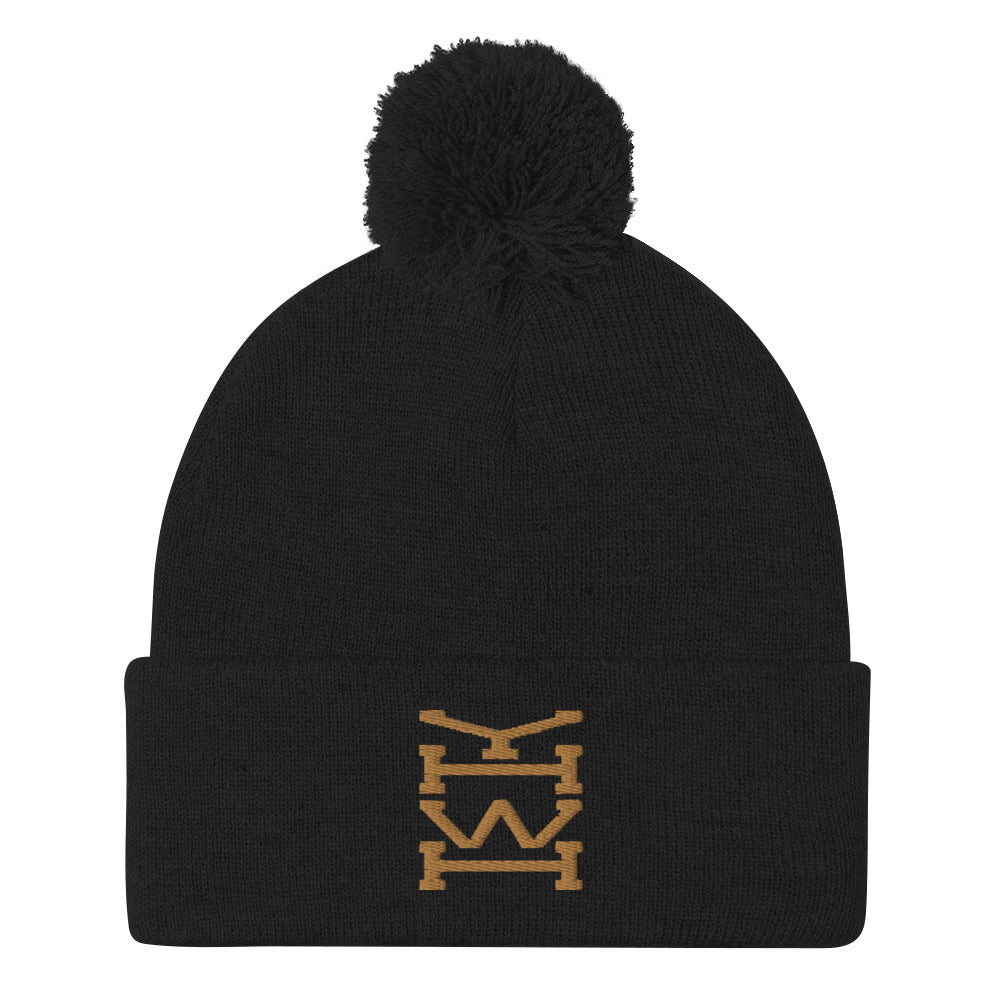 Y SIGNATURE Pom-Pom Beanie