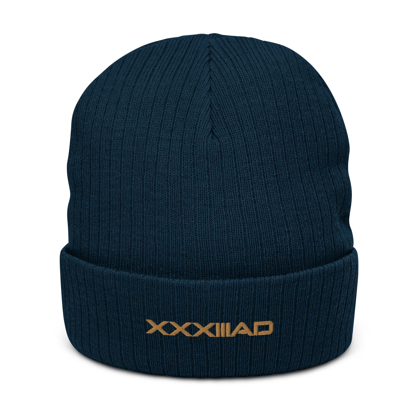 XXXIIIAD Ribbed knit beanie