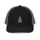 ALPHA OMEGA Trucker Cap