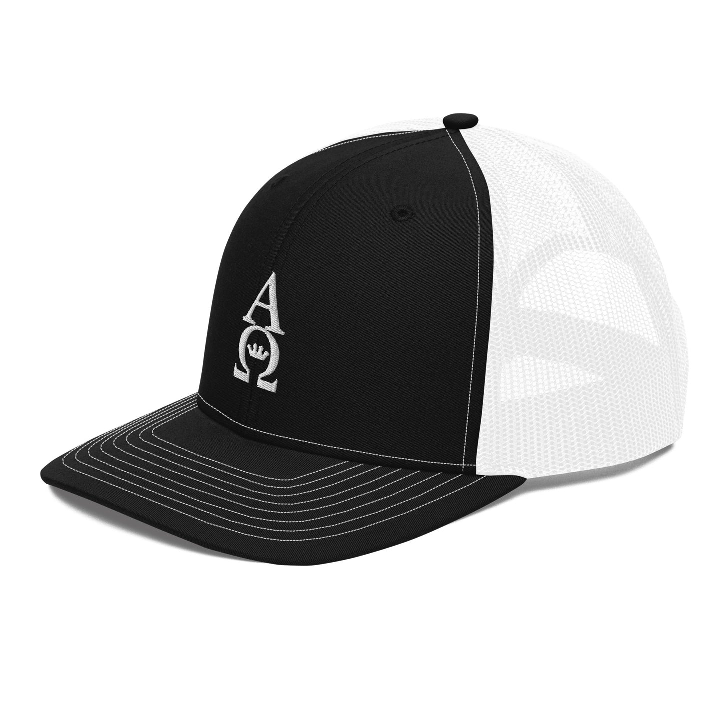 ALPHA OMEGA Trucker Cap