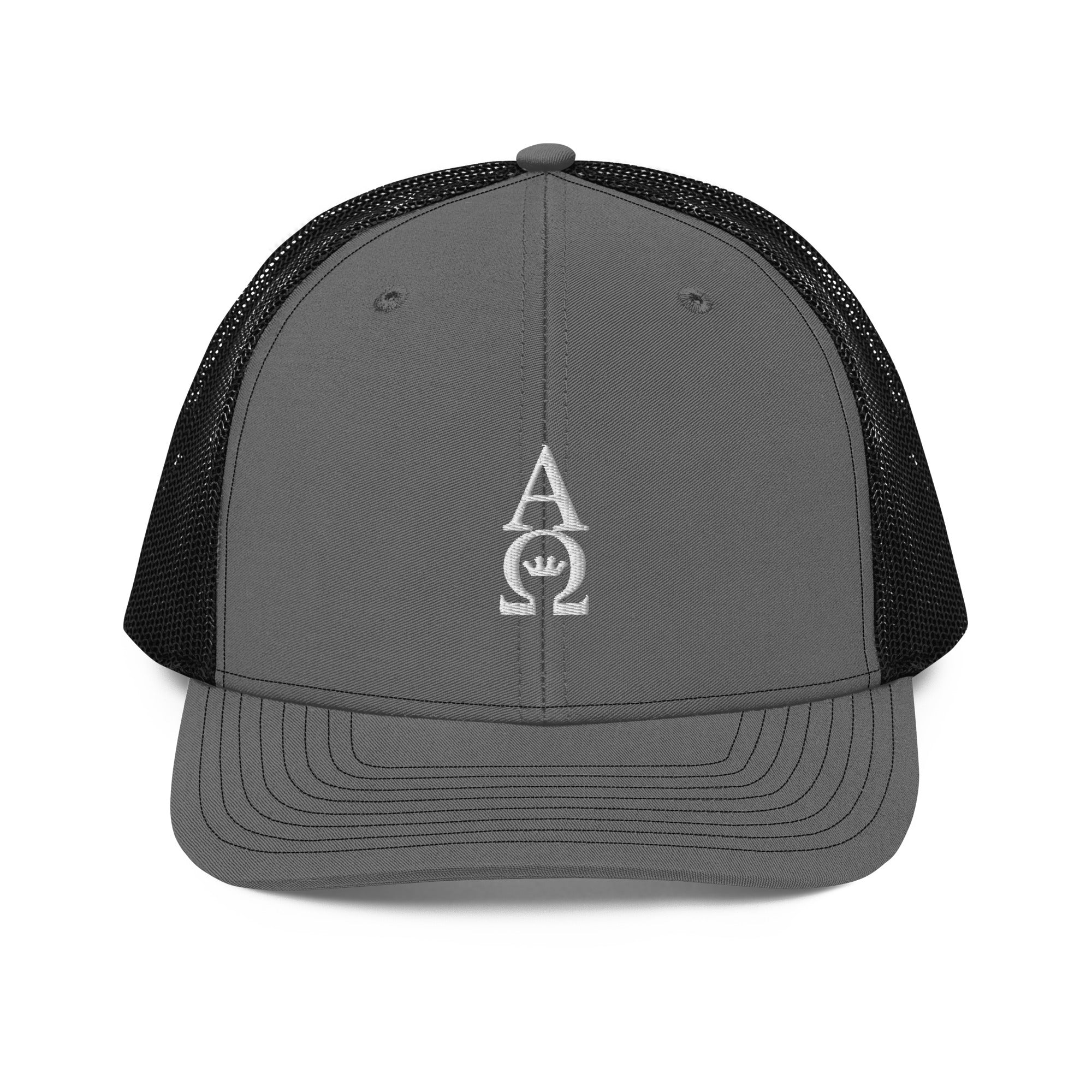 ALPHA OMEGA Trucker Cap