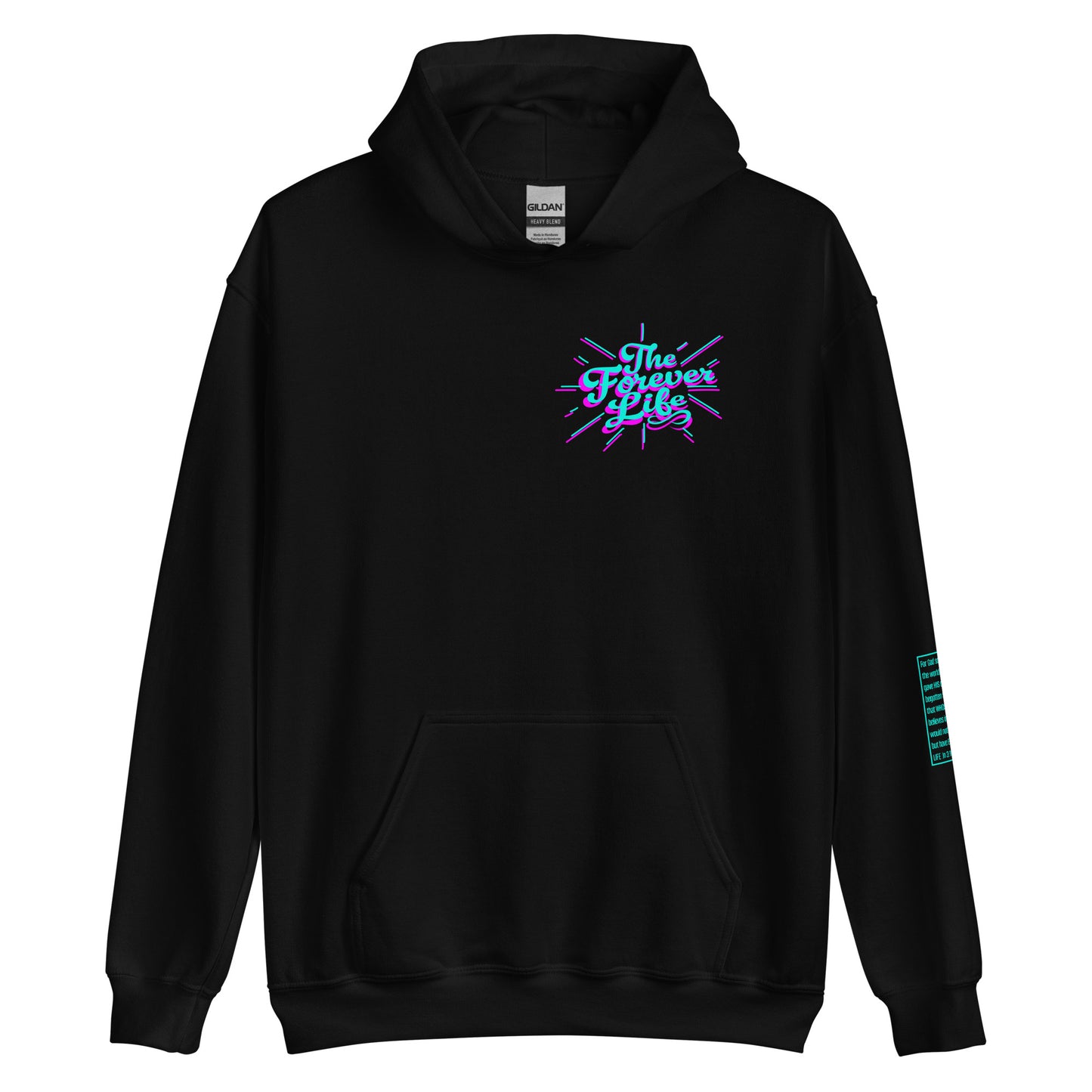 The Forever Life Black Hoodie