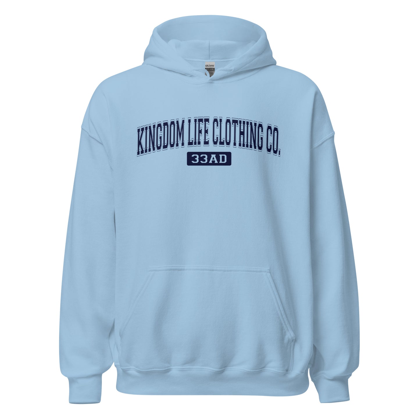 KL COLLEGIATE BLUE LETTERS