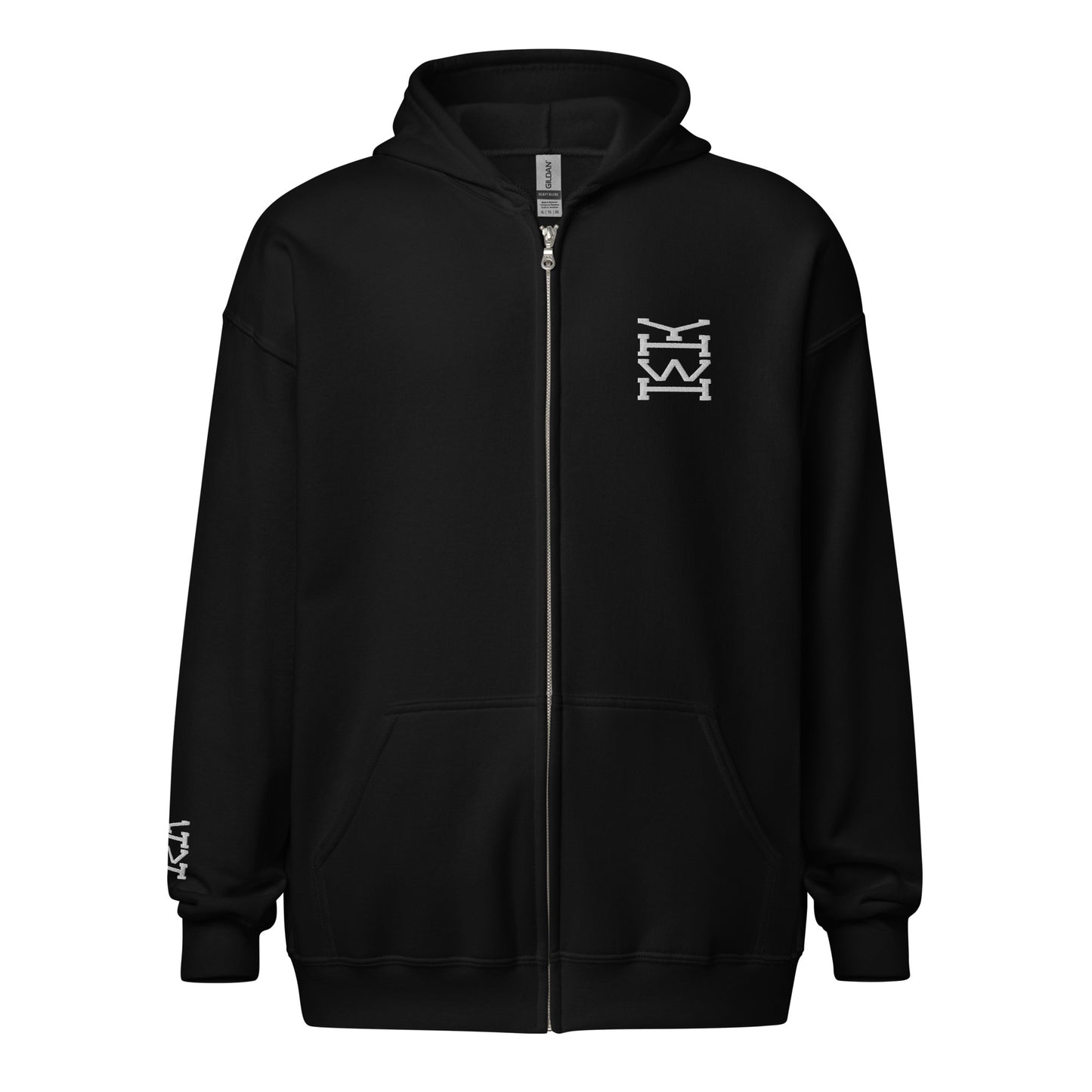 Y SIGNATURE Unisex heavy blend zip hoodie