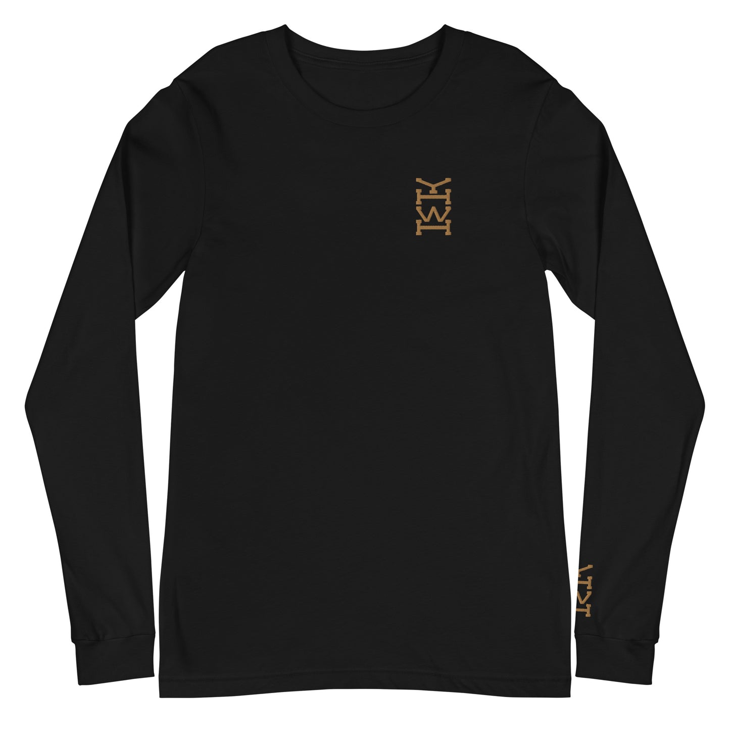 Y SIGNATURE EMBROIDERED Unisex Long Sleeve Tee