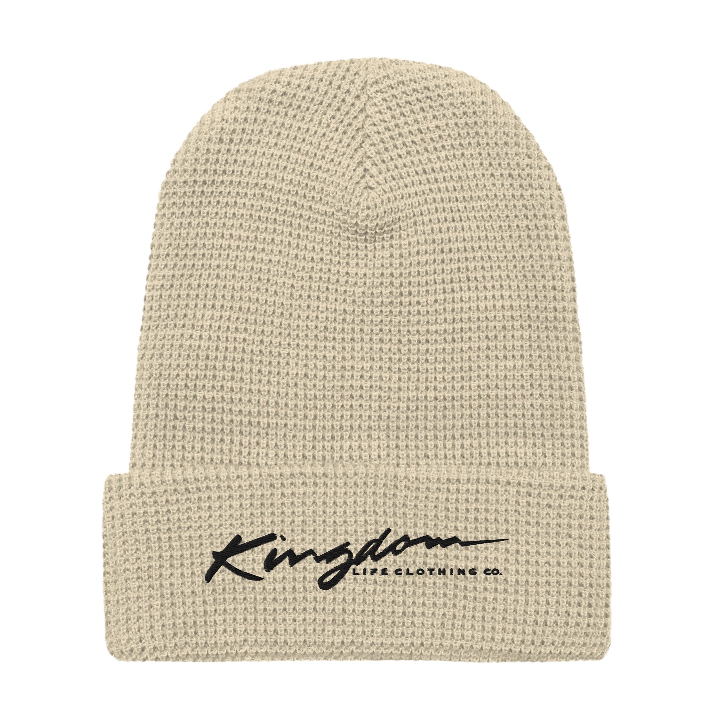 KL CRM/BLK Waffle beanie