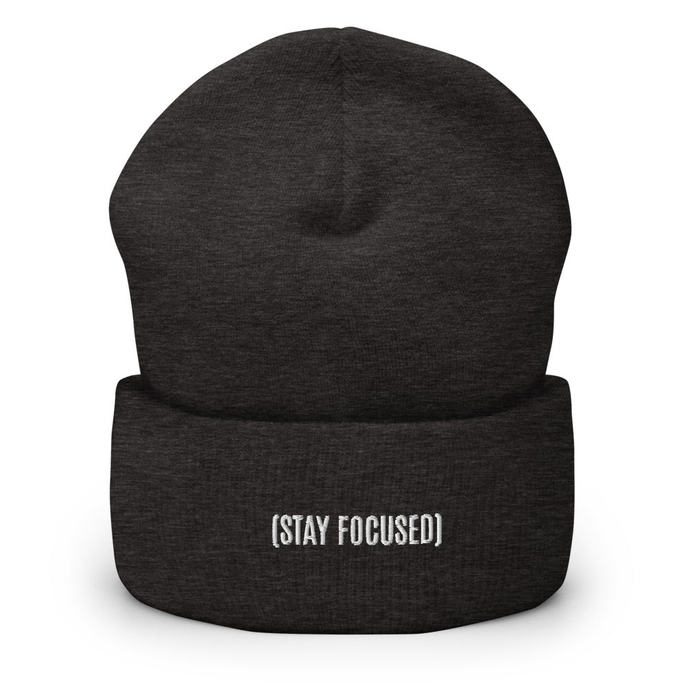 FOCUSED Cuffed Beanie