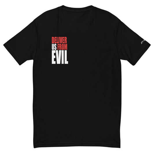 DELIVER US FROM EVIL TSHIRT BLK